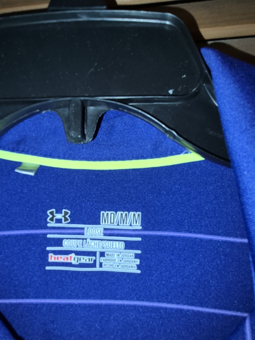 Under Armour HeatGear Blue Performance Shirt MD